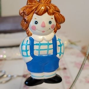Raggedy Ann tree ornament.